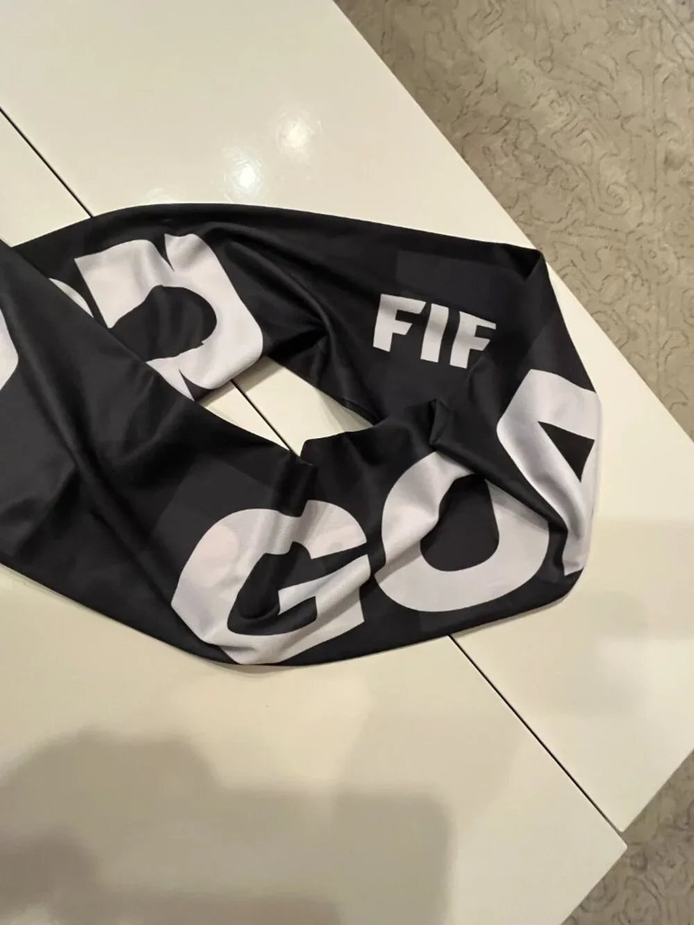 IFA Black & White Scarf (Set of TWO) Official Licensed Product NWT(col/x)